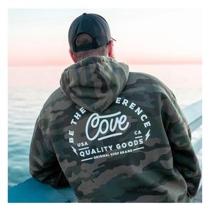 Cove Surf Company Camo Men’s Hoodie